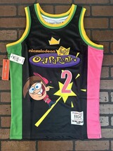 FAIRLY ODD PARENTS Headgear Classics Black Basketball Jersey~Never Worn~ S - $59.00