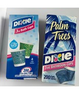 Dixie 3 oz Bathroom Cups Lot One New 200 Count Plus One Partial Box - €35,59 EUR