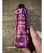 Spa Luxury Peach Berry Mineral Bath Salt 6oz - €16,04 EUR