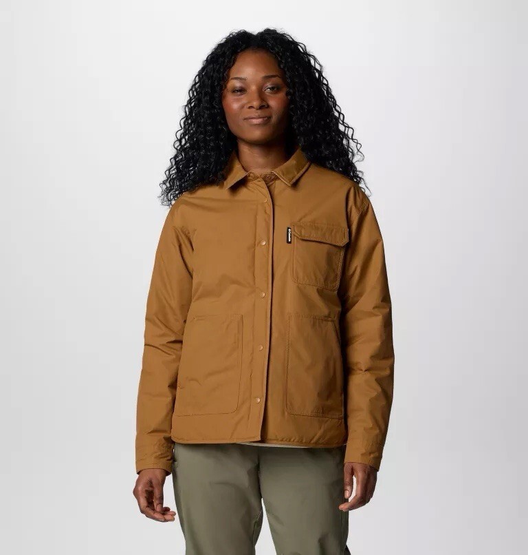 Columbia Longhorn Ridge Reversible Shirt Jacket WL9293-224 Women’s Size S - $99.99