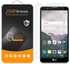 - Tempered Glass Screen Protector Shield Saver For Lg Stylo 2 - £11.95 GBP