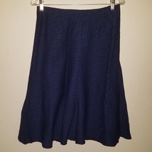 NWT Cabi Patriot Blue Tulip Skirt 3097 Navy Midi Textured Size 4 Retail ... - £26.19 GBP