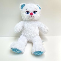 Frozen Elsa Plush Build A Bear White Teddy Bear Princess BAB Stuffed Ani... - $10.53