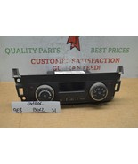 2008-09 Cadillac SRX Temperature AC Climate 25855590 Control 31-9E8 Bx 2 - $9.99
