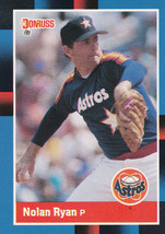 1988 Donruss Nolan Ryan #61 Houston Astros Texas Rangers Baseball Card - $1.77