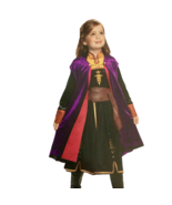 Frozen II Princess Anna Dress Deluxe Halloween Costume Size 4-6 Cosplay NEW - $46.54 CAD