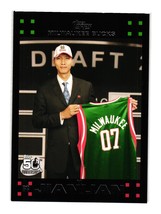 2007-08 Topps #116 Yi Jianlian Milwaukee Bucks - $3.00