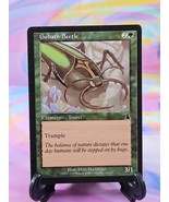 Magic the Gathering MTG Urza&#39;s Destiny 1999 Card | Goliath Beetle 107/143 - $1.38 CAD