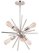 Vaxcel International P0237 6 Light Estelle Pendant - £217.09 GBP