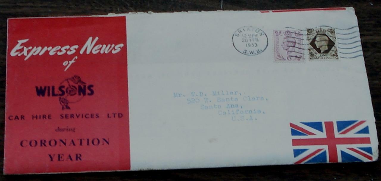 Wilson’s Car Hire Services, LTD., Vintage Informational Advertising Pamp... - $2.96