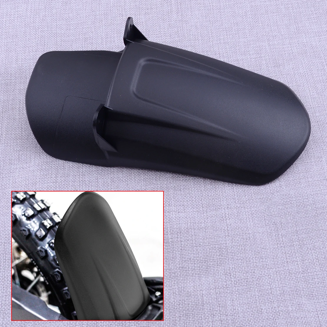 Rear Cushion Fender Mudguard Cover Black Plastic Fit for Sur-Ron Electri... - £72.68 GBP