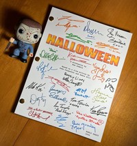 Halloween 2007 Script Signed- Autograph Reprints- Rob Zombie&#39;s Halloween - £19.90 GBP