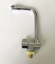 Brass Cold Water Folding Faucet Tap 240*97mm #009 Marine Boat RV Caravan - £62.12 GBP