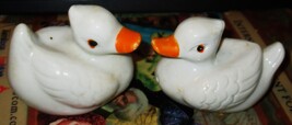Salt &amp; Pepper Shakers Set of White Ducks - $9.00