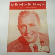 May the Good Lord Bless You and Keep You by Meredith Wilson Bing Crosby ... - $7.98