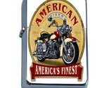 Vintage Poster D251 Windproof Dual Flame Torch Lighter American Biker Fi... - £13.21 GBP