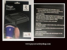 Thigh Athletic Support Pain Relief Non Slip Soccer Sports Realmadrid Brand - $7.99