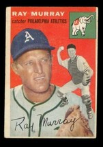 Vintage 1954 Baseball Card TOPPS #49 RAY MURRAY Philadelphia Athletics Catcher - £9.06 GBP
