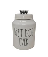 Rae Dunn Best Dog Ever Doggy Treat Canister Jar with Crown Lid - $32.33 CAD