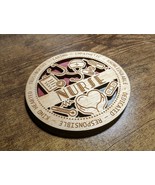 Brand New Professional Hardwood Medal Ornament Coaster - Nurse - FREE SH... - $27.24 CAD