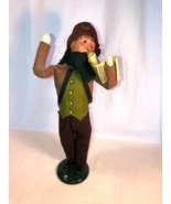 Byers Choice  Figure Man Caroler With Sheet Music 2014 - £26.95 GBP