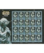 2007 41c Star Wars, Yoda, Sheet of 20 Scott 4205 Mint F/VF NH - $17.97