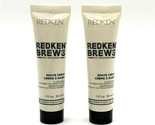 Redken Brews Shave Cream Close Shave Suitable For Sensitive Skin 1 oz-2 ... - £10.03 GBP