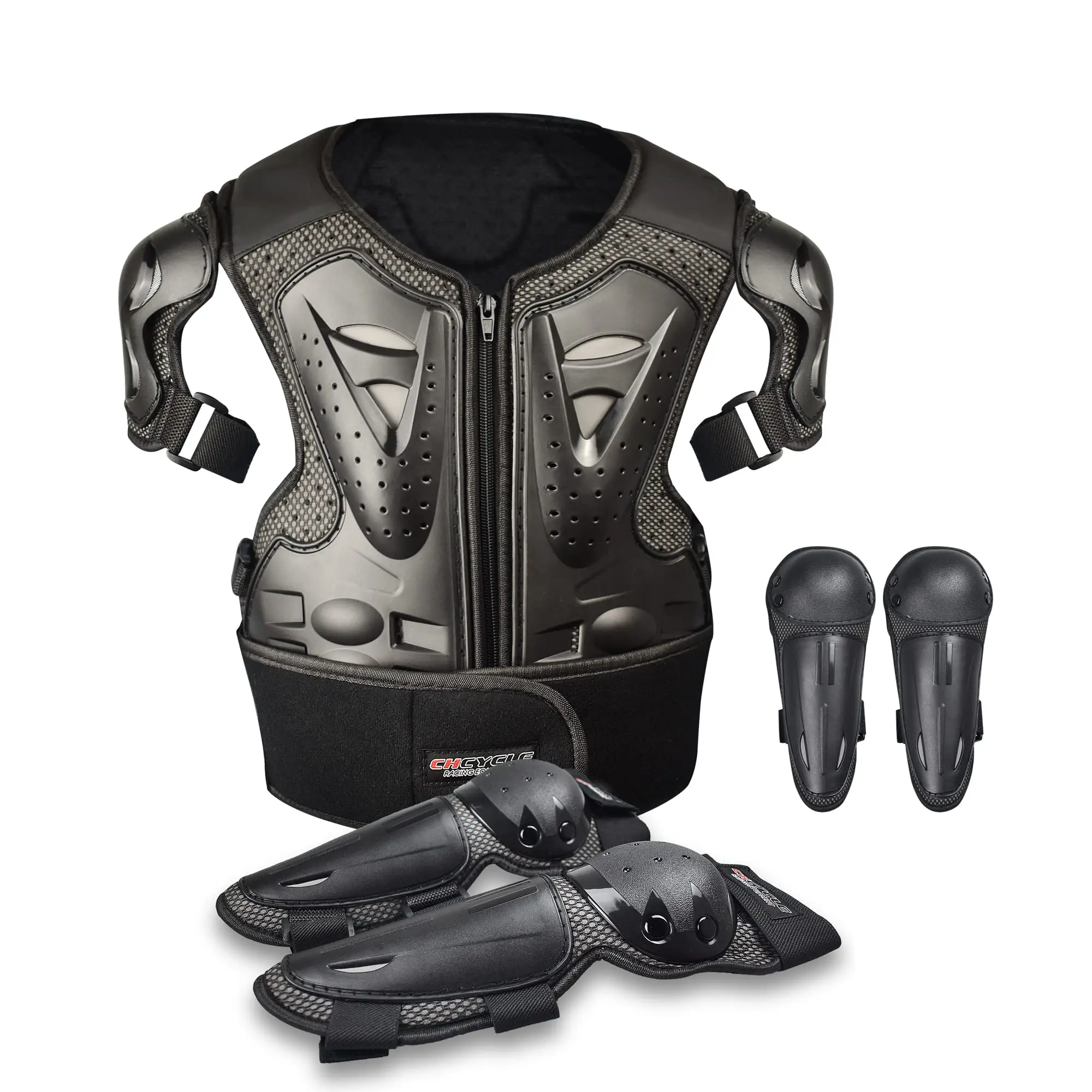 Kids Motorcycle Armor Suit Dirt Bike Gear Chest Protector Motocross for Kids - £33.30 GBP+