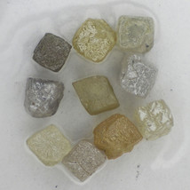 1.95 Ctw YELLOW MIX Natural Rough Loose Diamond Raw Diamond Uncut Gemstone - £15.65 GBP