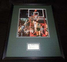 Artis Gilmore Signed Framed 16x20 Photo Display Jacksonville Spurs B - £80.37 GBP