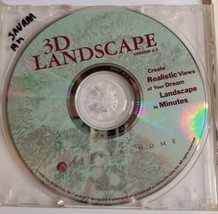 3D Landscape Version 2.0 PC CD-ROM Disc Only 1998 software For Windows 95/3.1 - $22.03