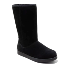 Universal Thread Mujer Sarah ante Negro Borreguillo Botas de Invierno Pi... - $9.97