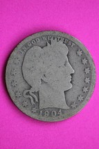 1904 O Barber Liberty Silver Quarter Scarce Guaranteed Authentic Rare Co... - $456.75 MXN