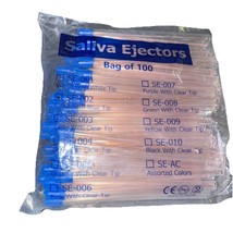 Saliva Ejectors Bag of 100 Se-002 - $3.57