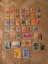 Lot Of 39 Italy Cancelled Postage Stamps Vintage Collection VTG Italiana... - £34.02 GBP