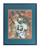 Dan Marino Autographed Miami Dolphins 8&quot; x 10&quot; Framed Photo PSA/DNA - £350.36 GBP