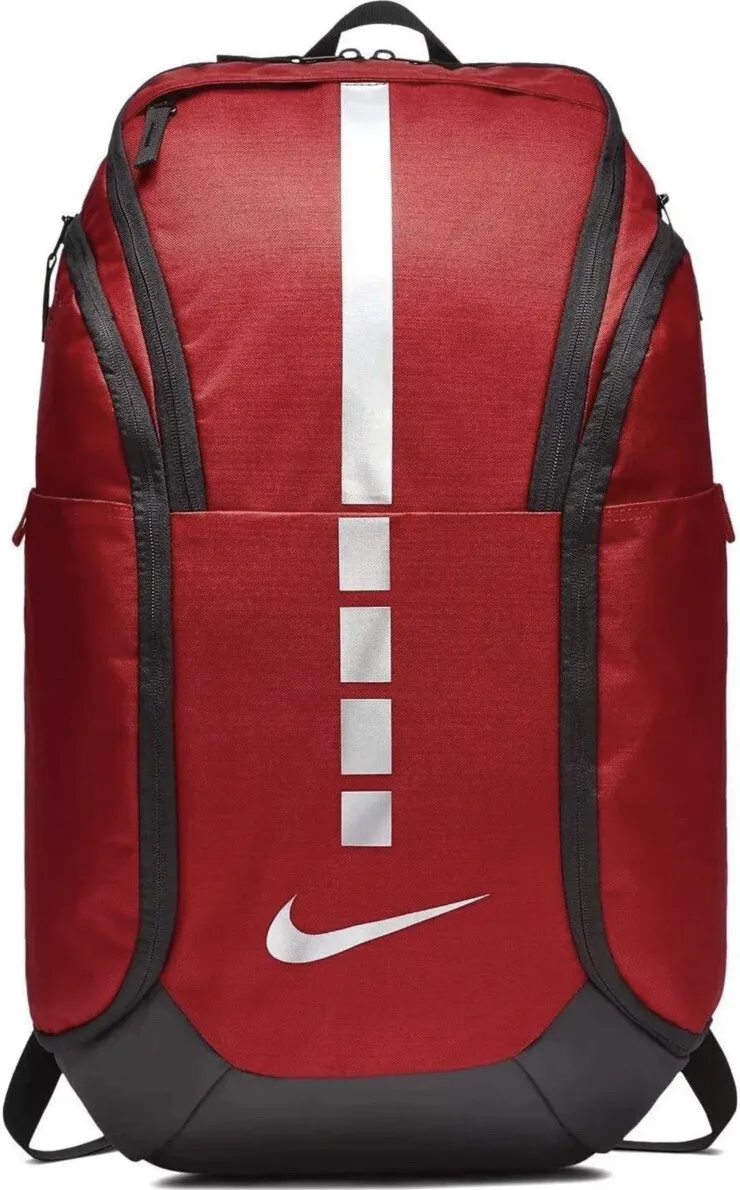 Nike Hoops Elite Unisex Pro Backpack- Red/Black/Silver- NWT