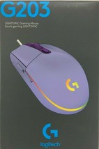 Logitech - 910-005851 - G203 - LIGHTSYNC Wired Gaming Mouse - Lilac - £47.50 GBP