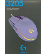Logitech - 910-005851 - G203 - LIGHTSYNC Wired Gaming Mouse - Lilac - £47.22 GBP