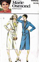 Vintage 1980's Misses' JACKET & SKIRT Butterick Pattern 6986-b Size 8-10 - $12.00