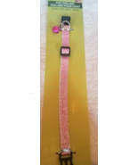 Cat Collar 8 in-12 in. Pink Glitter-Brand New-SHIPS N 24 HOURS - $16.13 CAD