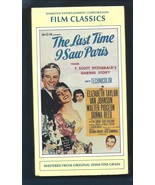 Factory Sealed VHS-The Last Time I Saw Paris-Elizabeth Taylor, Van Johnson - €12,82 EUR