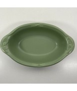 Pfaltzgraff Winterwood 11&quot; Oval Vegetable Serving Dish Bowl Green Bird H... - $33.55 CAD