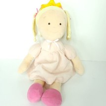 North American Bear Co Little Princess Snowflake Doll Pink Dress Blond Hair - $22.76