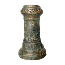 Bronze Floral Pedestal Table Base Sculpture - £3,712.96 GBP