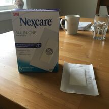 All-In-One Adhesive Pads - 2.375&quot; x 4&quot; - White - 5 Count (Pack of 1) - $11.89 CAD