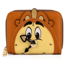 Loungefly Disney  LACC 2021 Exclusive Cogsworth Beauty &amp; Beast Zip Wallet - £62.90 GBP
