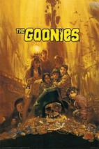 The Goonies Poster Cast With Treasure - £7.07 GBP