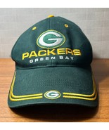 Green Bay Packers VTG Hook &amp; Loop Adjustable Hat Twins Enterprises Embro... - £9.48 GBP