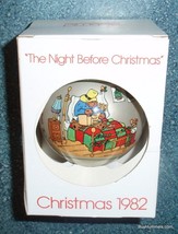 1982 Paddington Bear Christmas Ornament Schmid "The Night Before Christmas" GIFT - $18.42